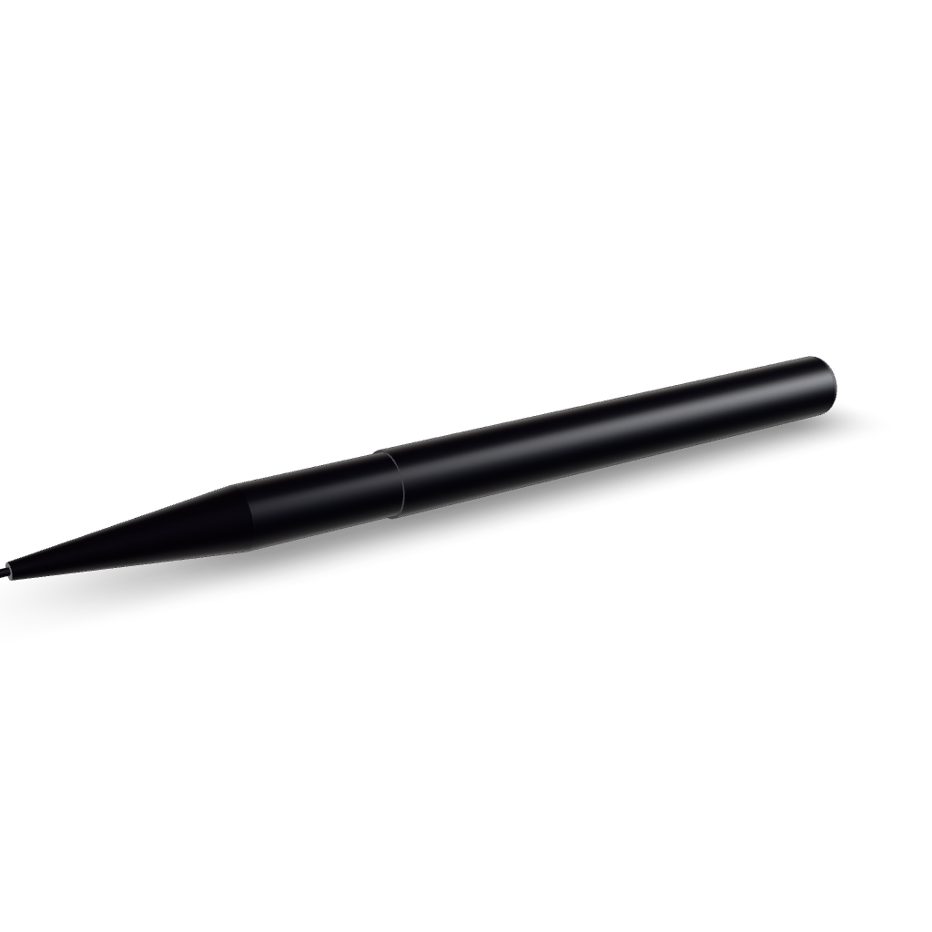 The Pen — matte black desk & carry